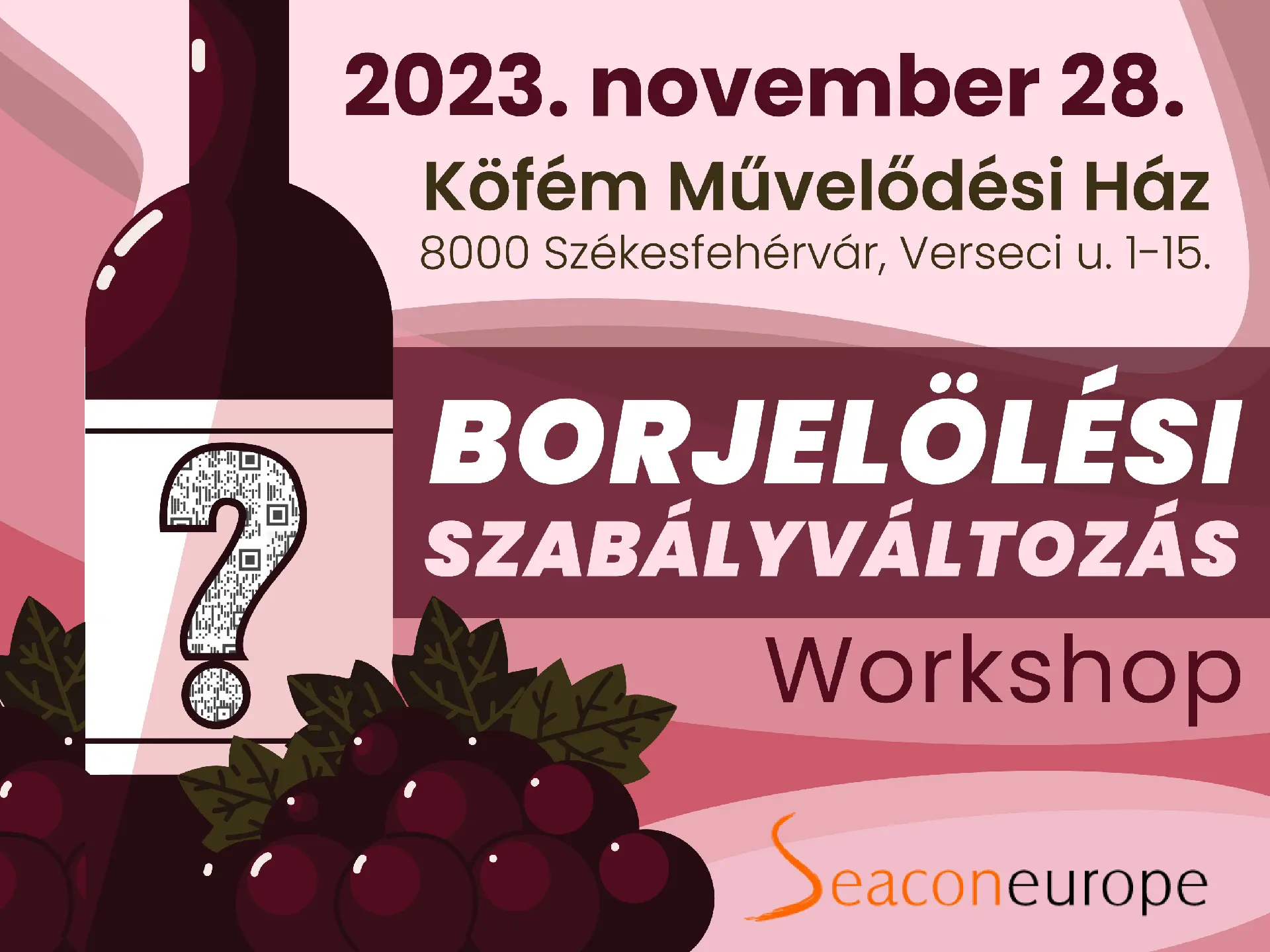 Borjelölési szabályváltozás workshop