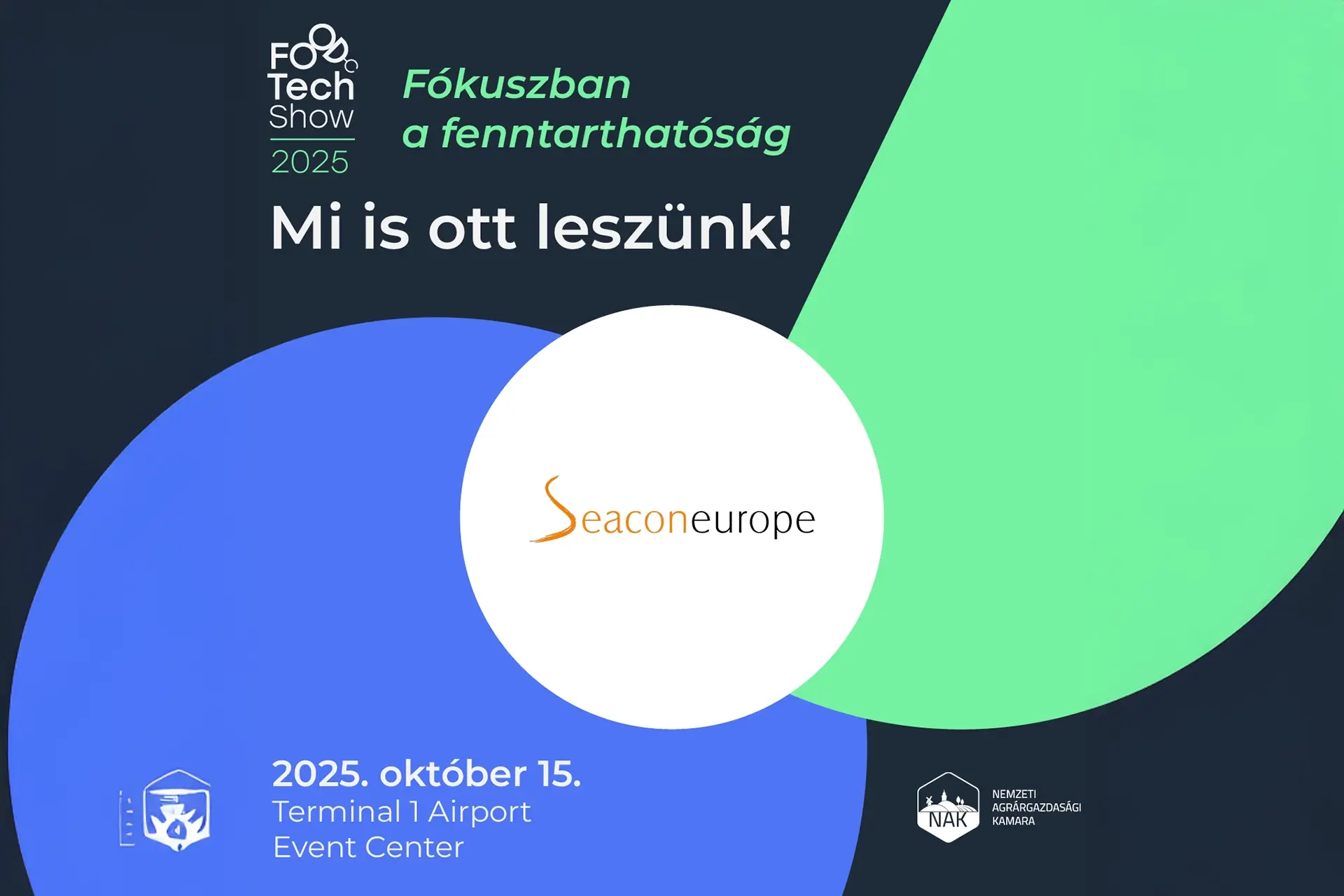 A Seacon Europe a FoodTechShow 2025 rendezvényén!