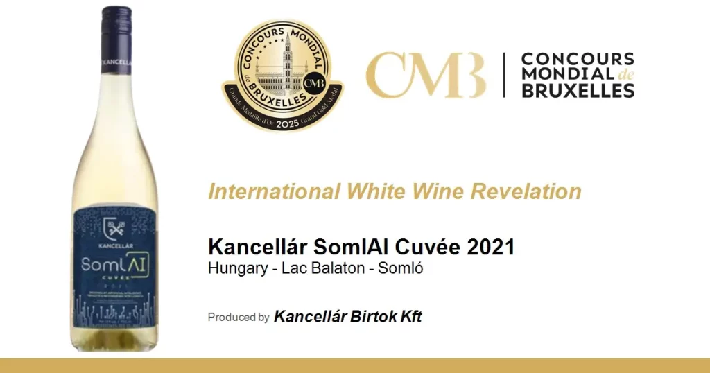 kancellár somlai cuvée 2021 concours mondial de bruxelles