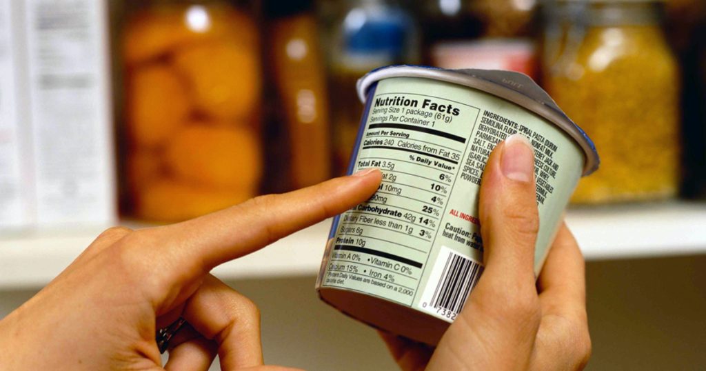 feature image food label